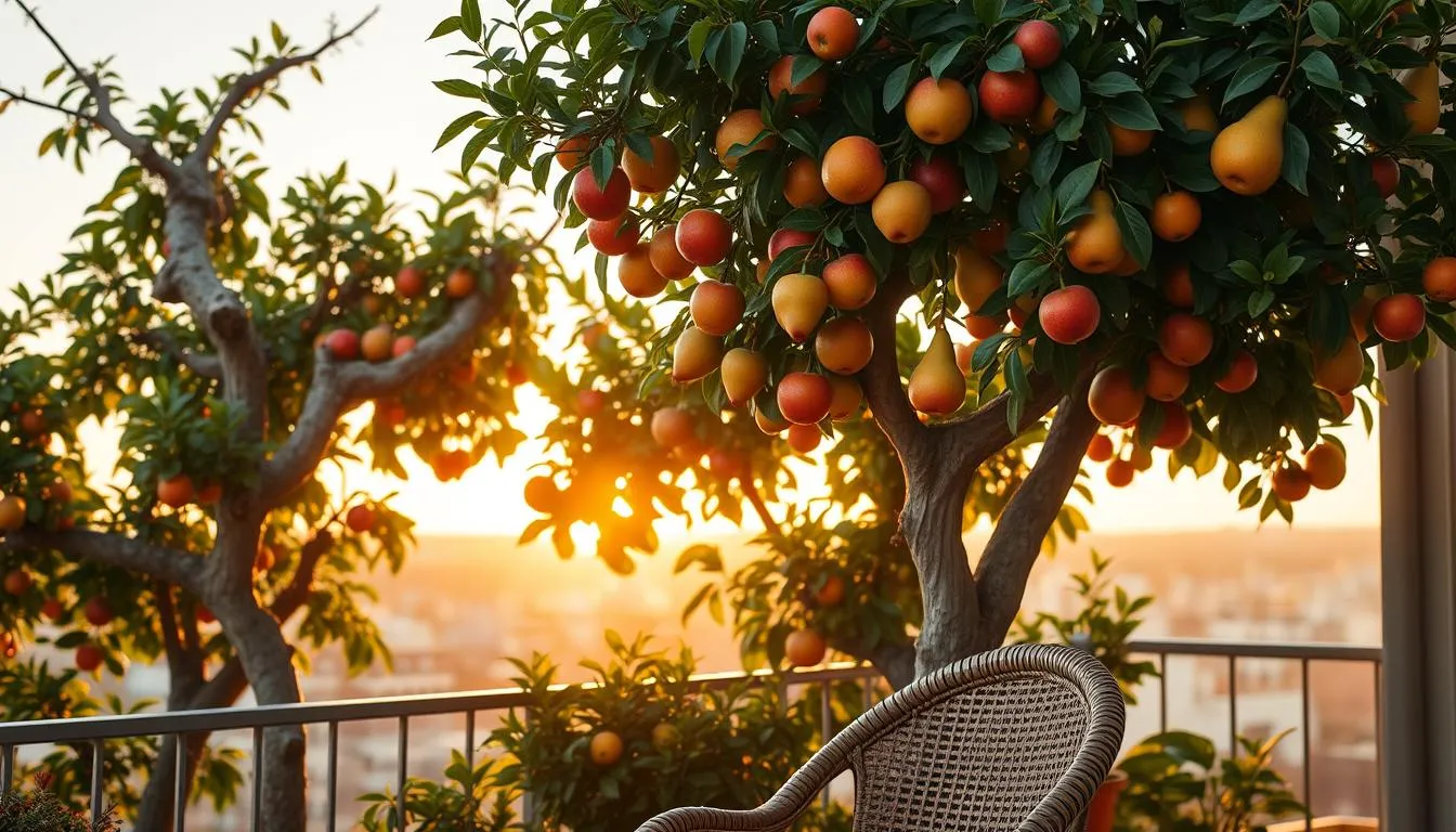 fruit trees grow
