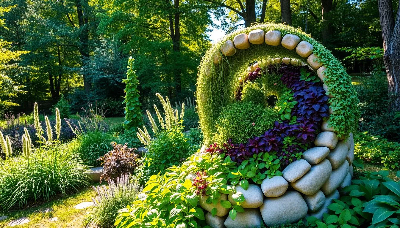 herb spiral