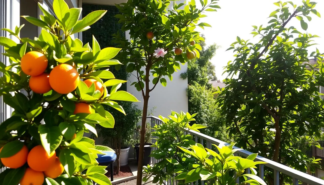 fruit trees sunlight